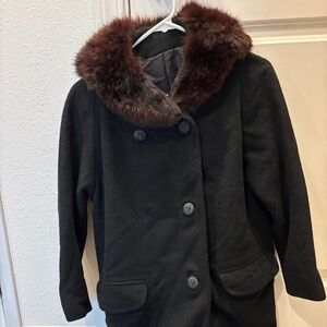 Vintage 1950’s / 1960’s Mink Wool Coat